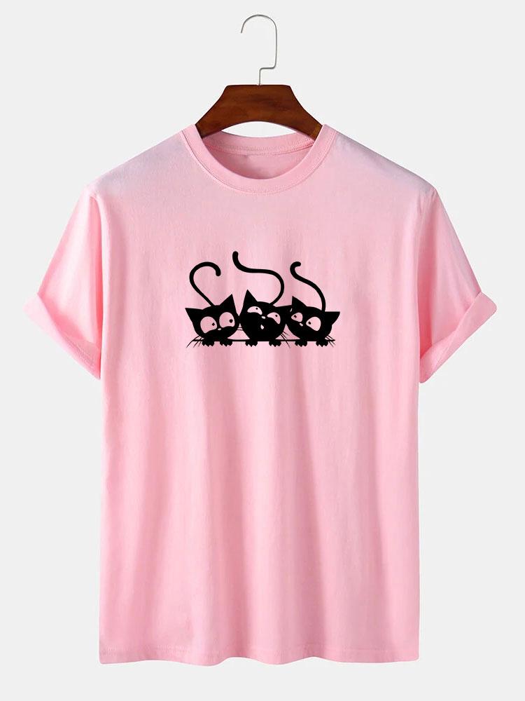 Jake® | Three Kittens Print T-Shirt