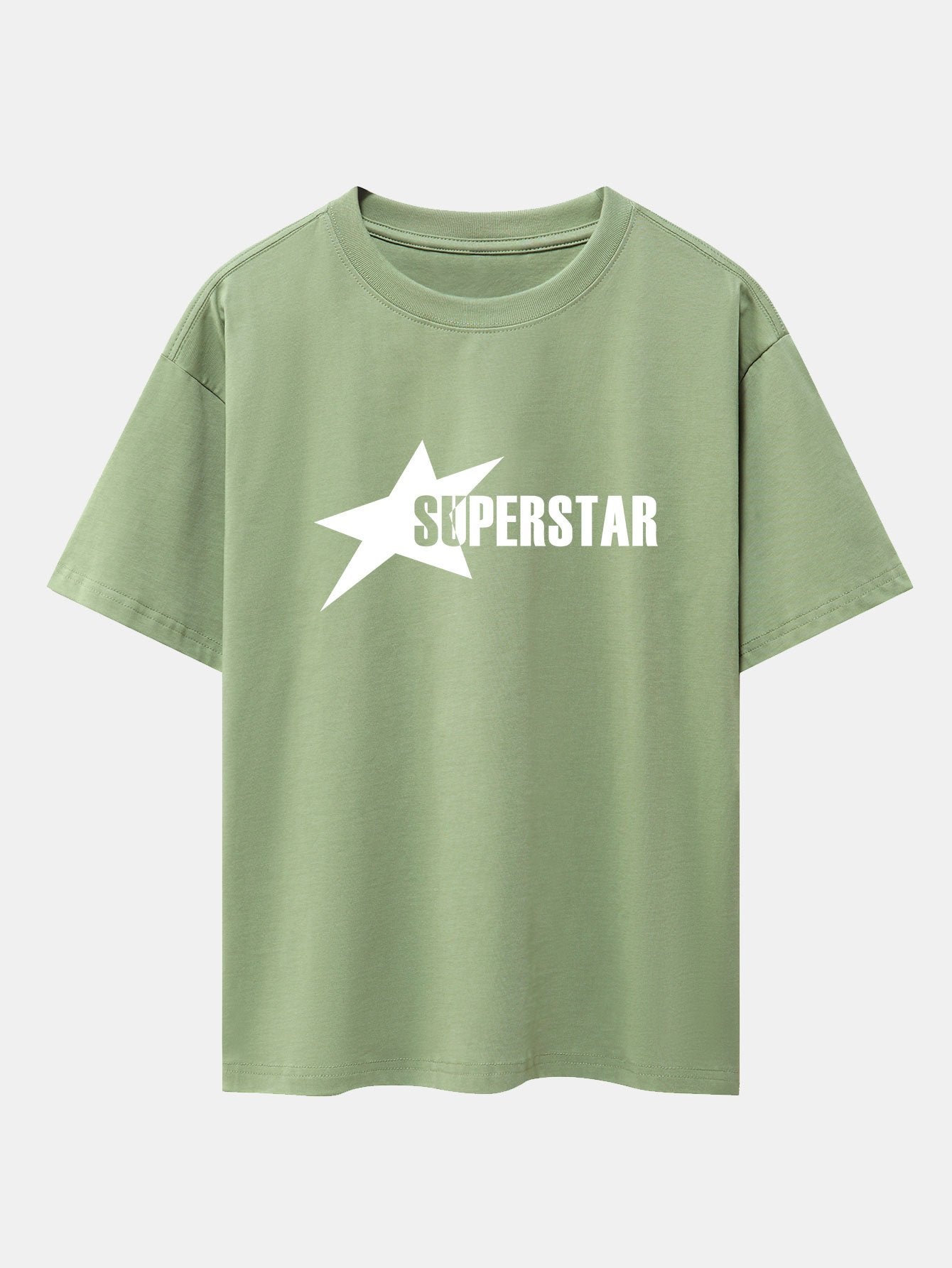 Jamie® | Superstar Print Drop Shoulder Oversize T-Shirt
