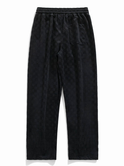 Emiliano® | Checkerboard Straight Leg Pants