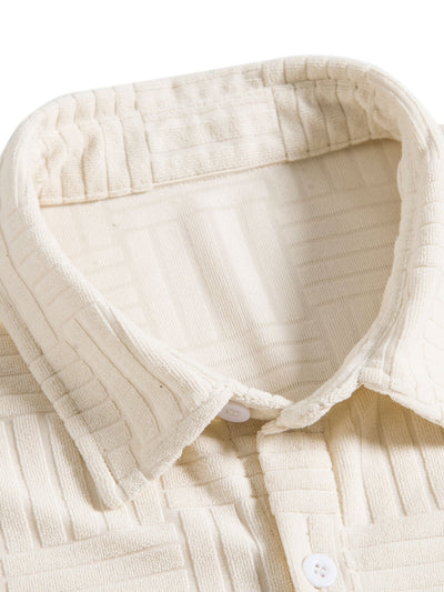 Malcolm® | Towelling Jacquard Shirt
