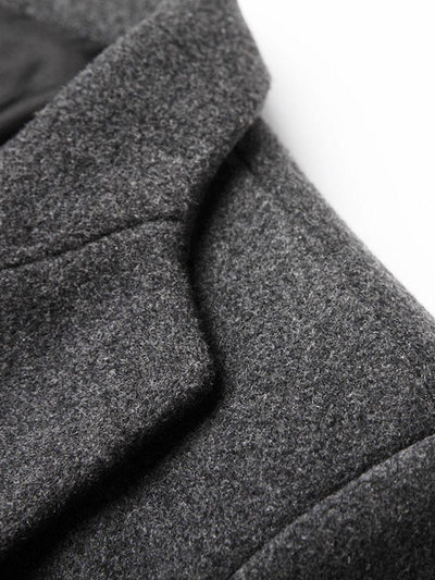 Thane | Lapel Woolen Overcoat