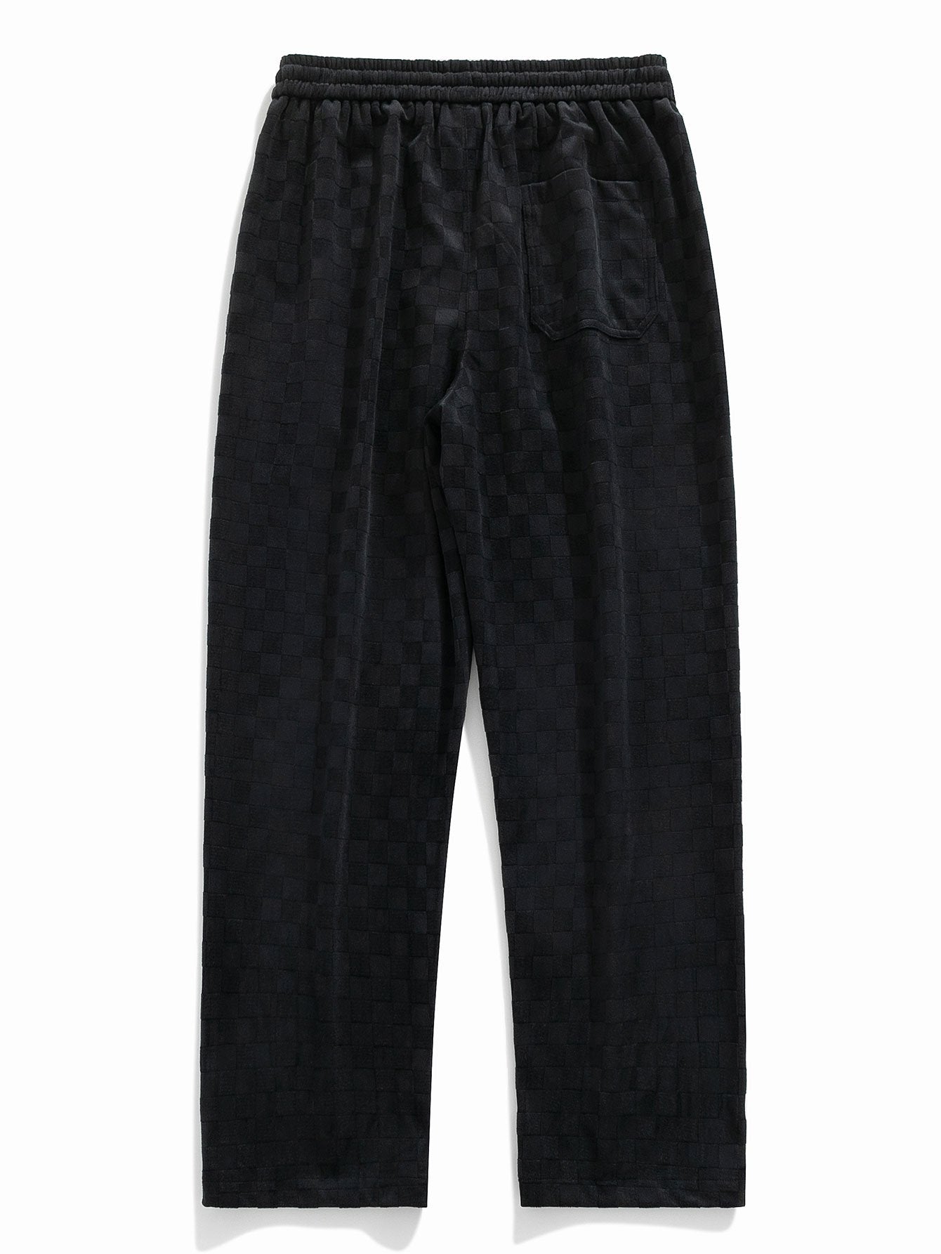 Audrie® | Checkerboard Straight Leg Pants