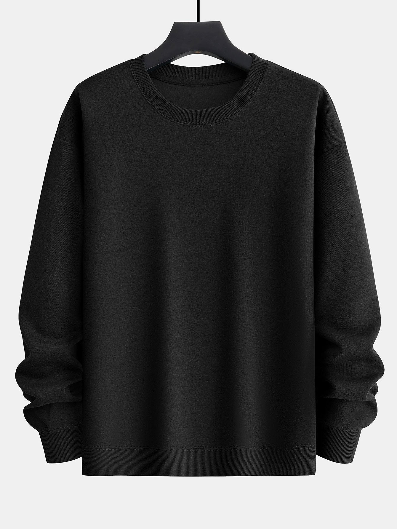 Luis® | Tokyo Crane Back Print Relax Fit Sweatshirt