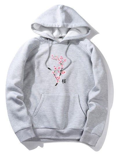 Nico | Cherry Blossoms Print Hoodie