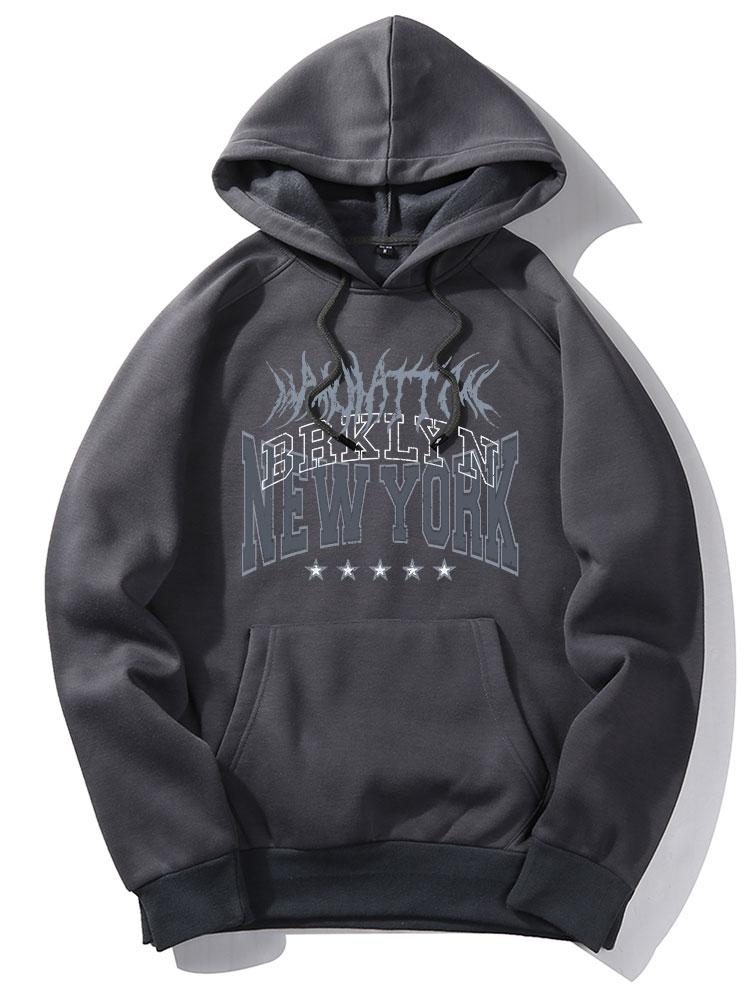 Harley | New York Gothic Print Hoodie
