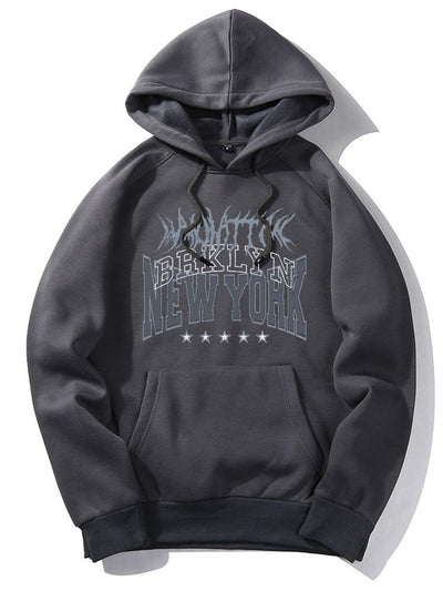 Harley | New York Gothic Print Hoodie