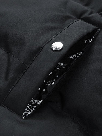 Darian | Reversible Paisley Puffer Coat