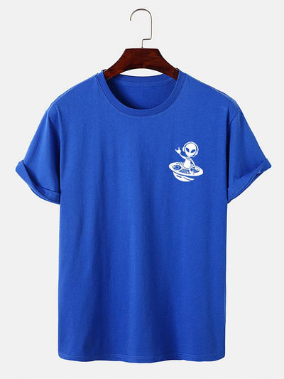 Aldegund® | Alien Print T-Shirt