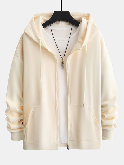 Romeo | Basic Relax Fit Zip Hoodie