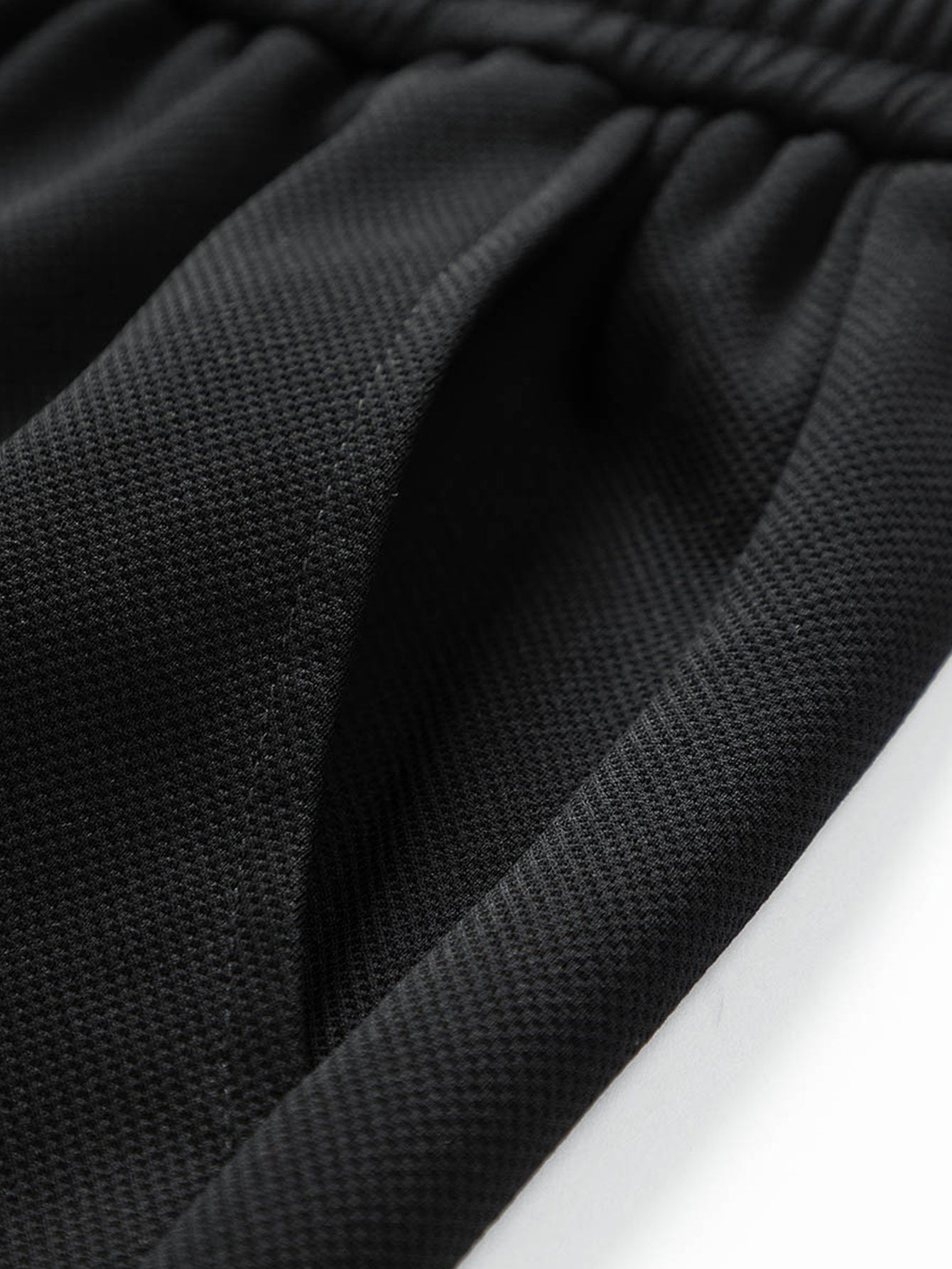 Castiel® | Basic Textured Drawstring Shorts