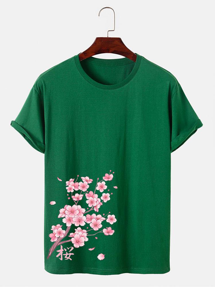 Jordan® | Cherry Blossoms Print T-Shirt