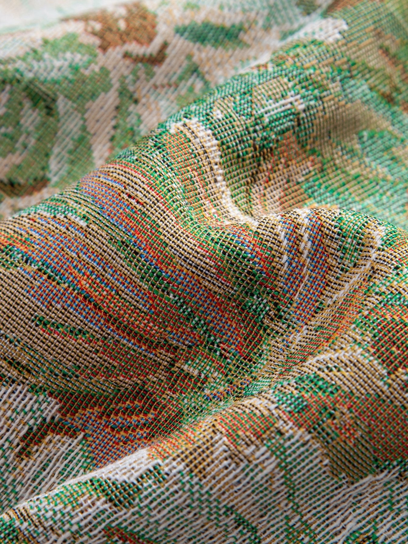 Axton® | Painted Floral Jacquard Shorts