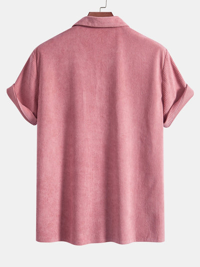 Atli® | Short Sleeve Corduroy Cuban Shirt