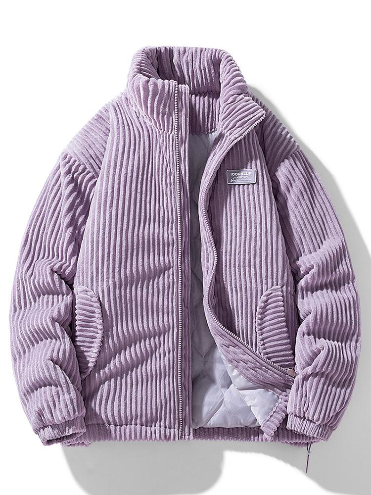 Carlos | Quilted Lined Corduroy Coat
