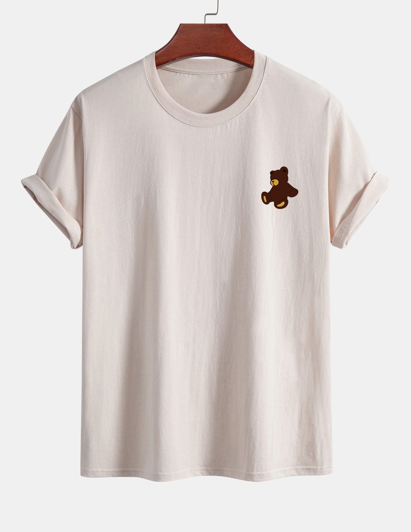 Yoab® | Teddy Bear Print Cotton T-Shirt