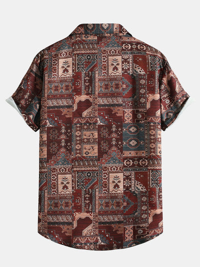 Lincoln® | Tribal Print Button Up Shirt