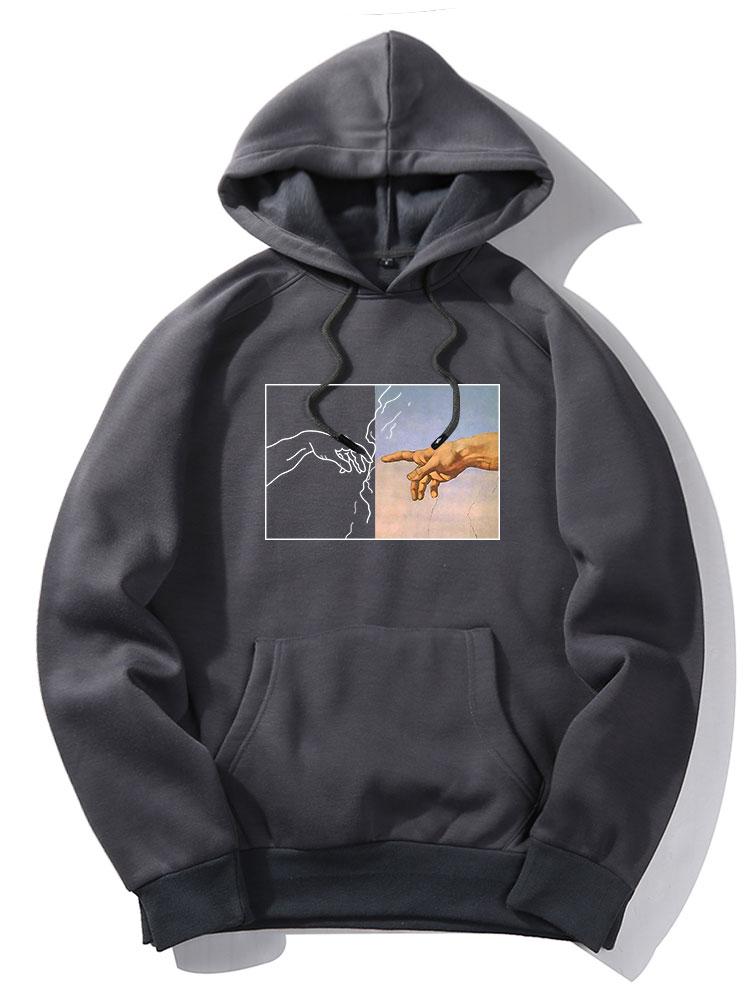 Jarred | Create Adam Print Hoodie