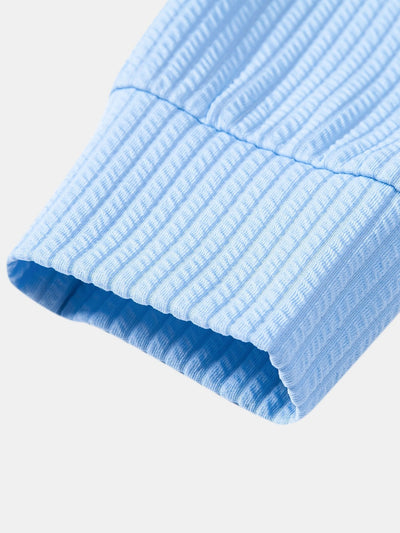 Mateo | Long Sleeve Ribbed Polo