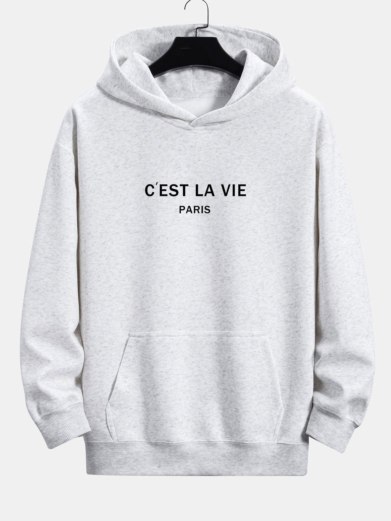 Gus | Paris Print Relax Fit Hoodie