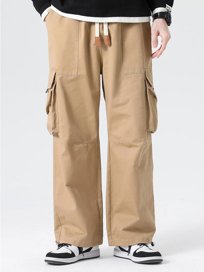 Bandon® | Elastic Drawstring Cuff Parachute Cargo Pants