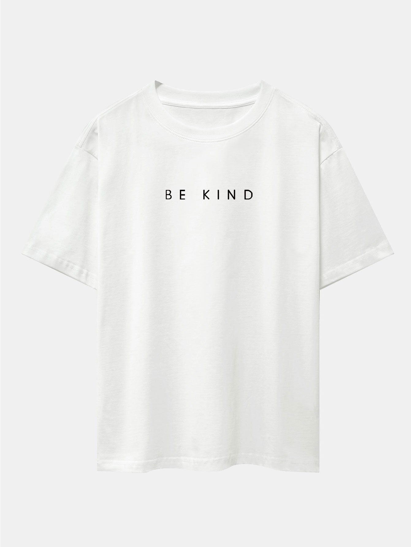 Timoteo® | Slogan Print Drop Shoulder Oversize T-Shirt