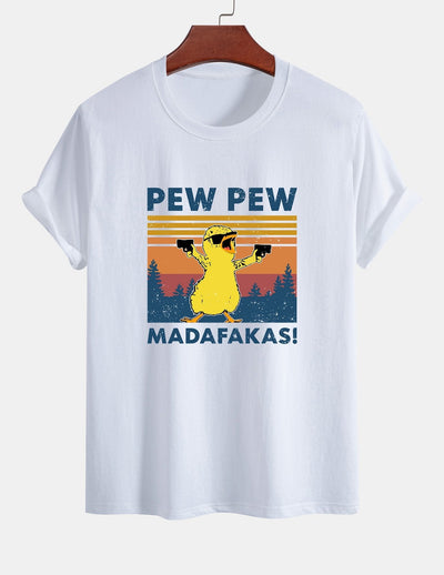 Telémaco® | Duck Print Cotton T-Shirt