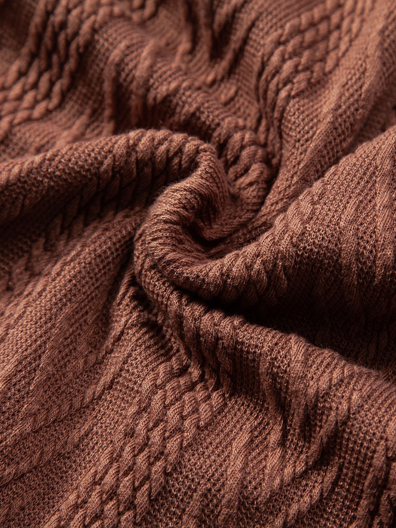 Yovanni® | Knitted Geometric Jacquard Polo