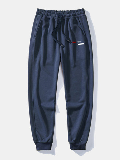 Germán® | Paris Stripe Print Jogging Pants