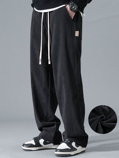 Galo® | Polar Fleece Lined Straight Leg Corduroy Pants