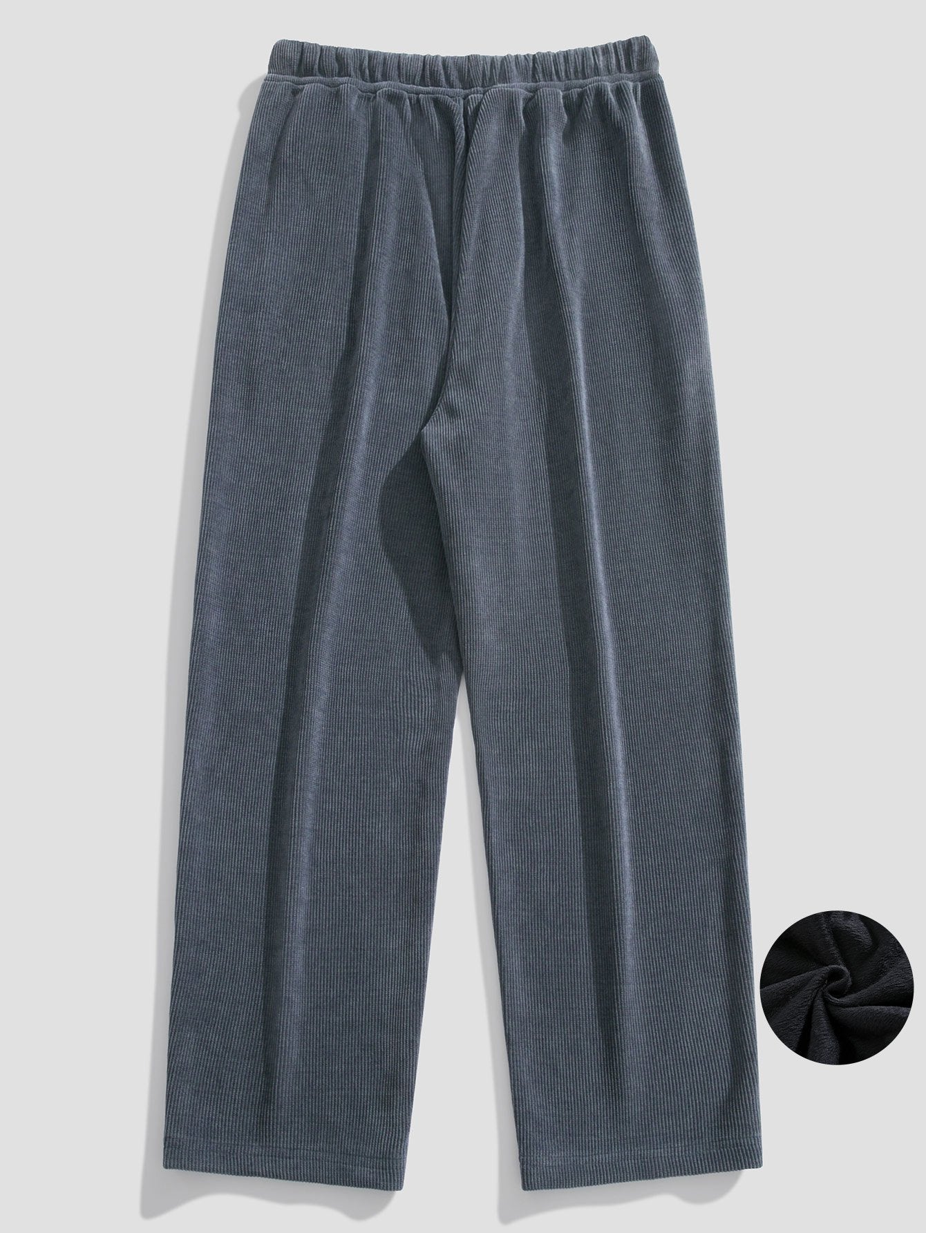 Gabino® | Polar Fleece Lined Straight Leg Corduroy Pants