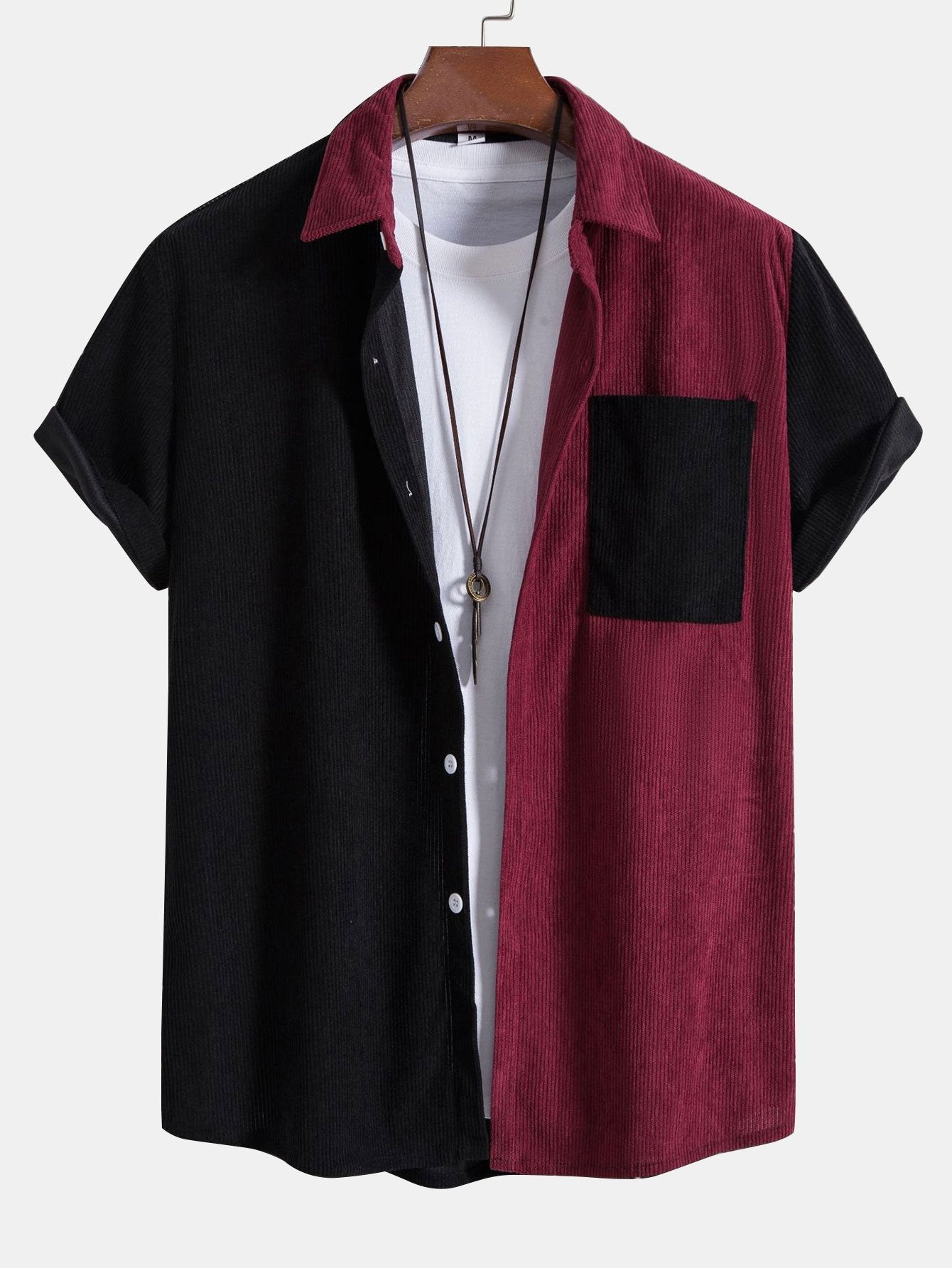 Yusuf® | Two Tone Corduroy Shirt