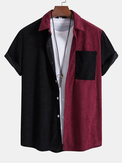 Yusuf® | Two Tone Corduroy Shirt