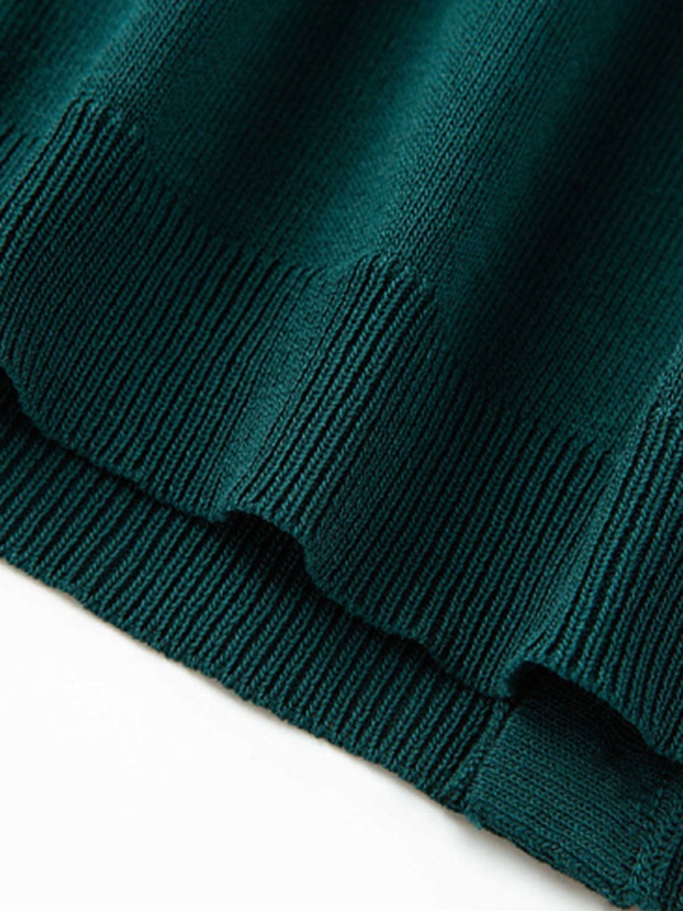 Delfín® | Striped Short Sleeve Button Up Sweater Polo