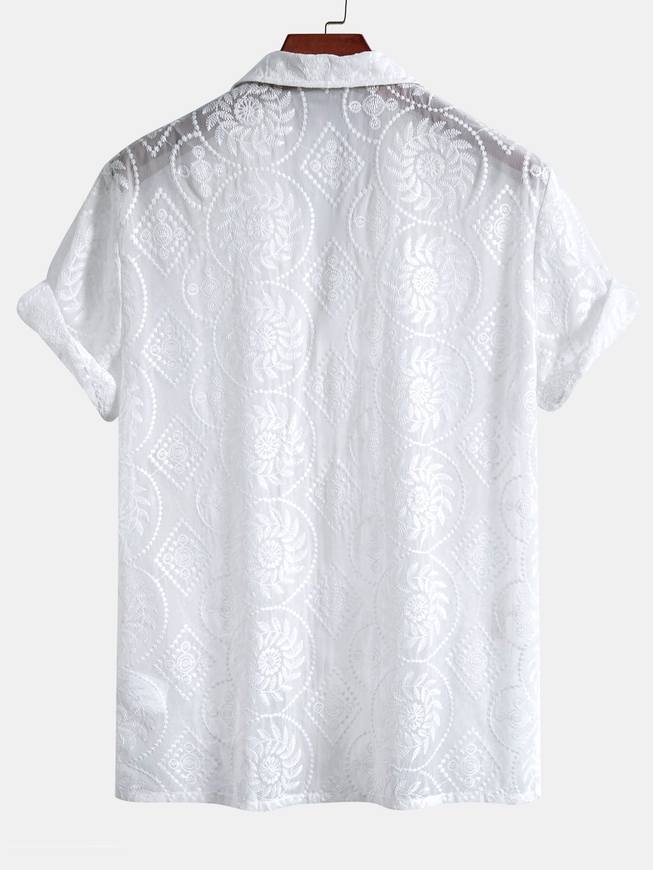 Hugo® | Embroidered Floral Cuban Shirt
