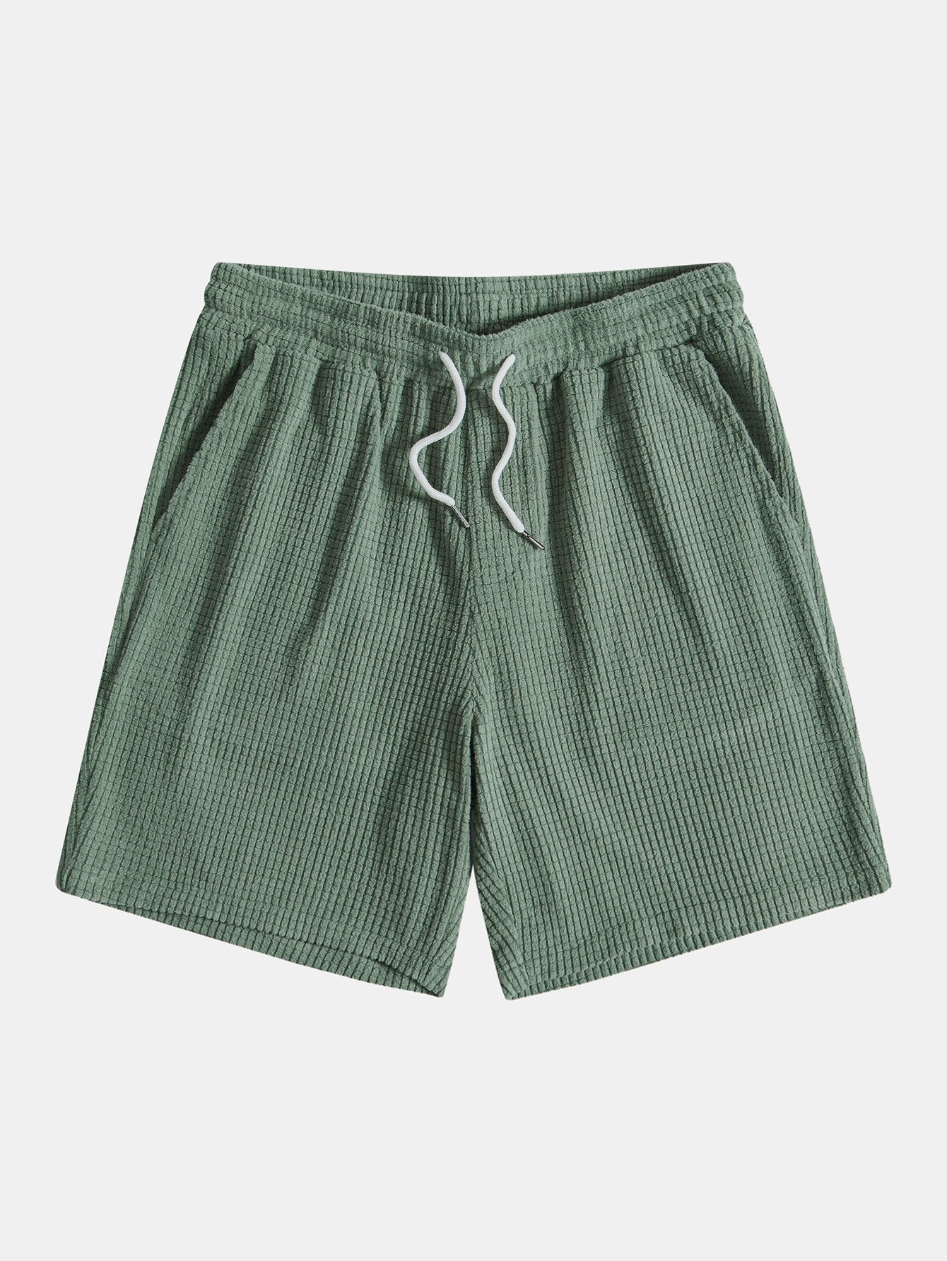 Josafat® | Waffle Drawstring Shorts