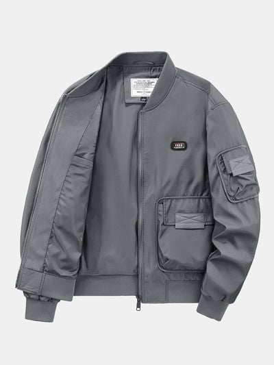 Finn | Multi Pockets Bomber Jacket