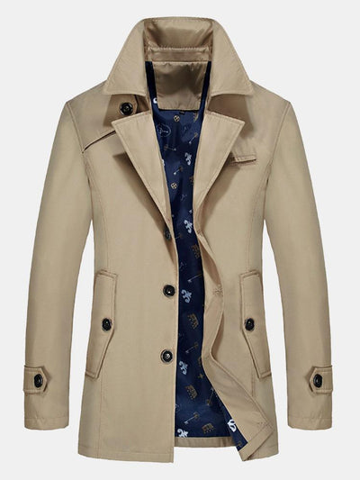 Lincoln | Mid Length Trench Coat