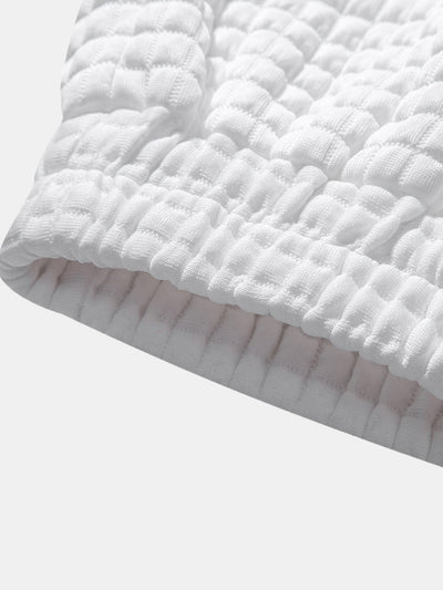 Gustavo® | Drawstring Waffle Jogger Pants