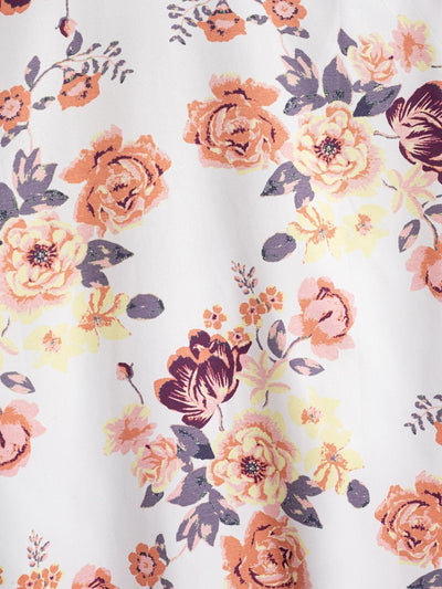 Adriel® | Floral Patchwork Print Button Up Shirt & Swim Shorts