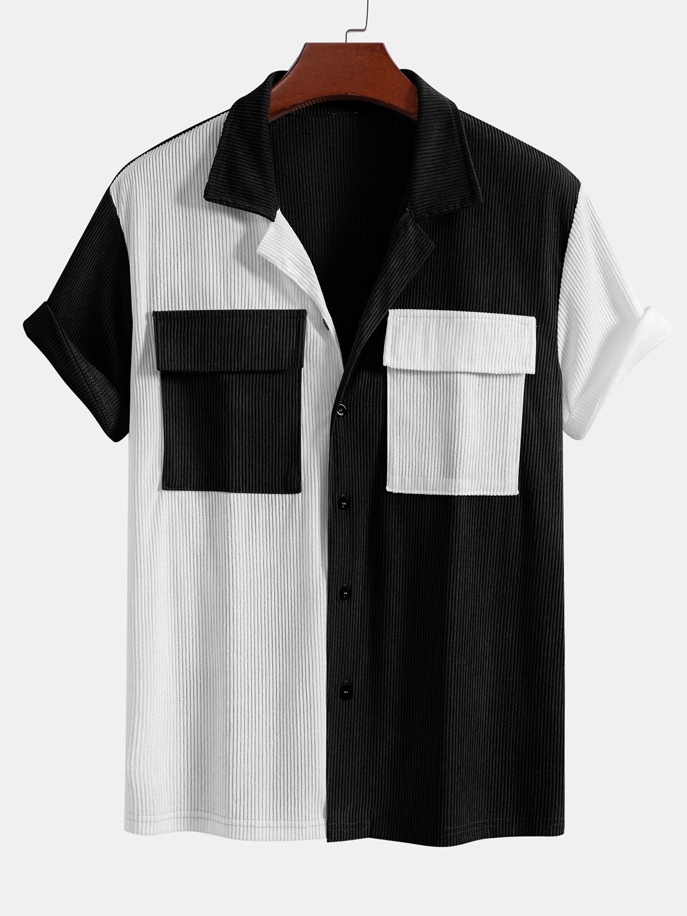 Americo® | Two Tone Cuban Corduroy Shirt