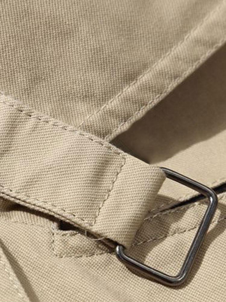 Zane | Long Line Chino Coat
