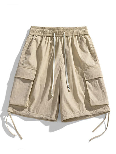 Heliodoro® | Drawstring Hem Cargo Shorts