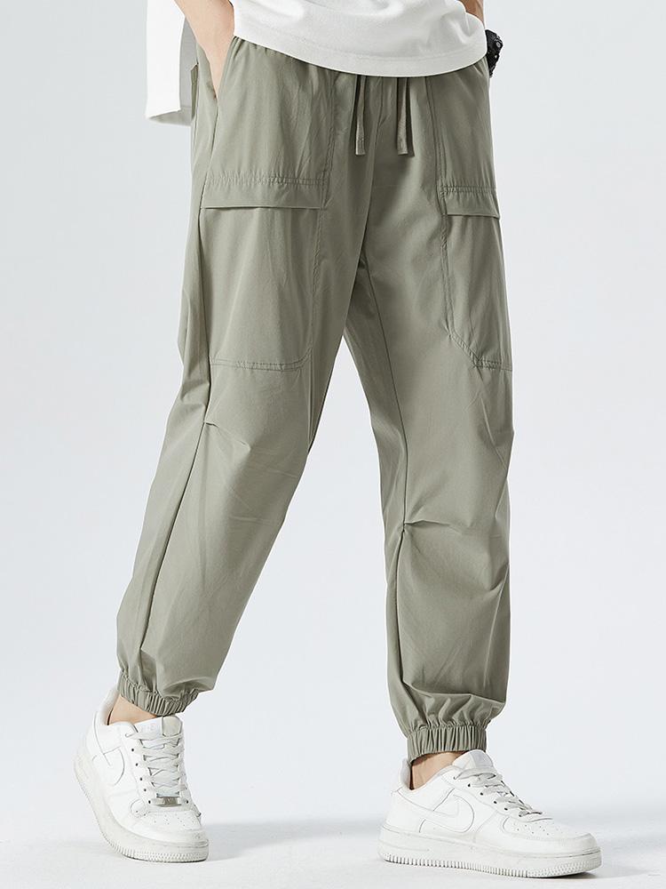 Pedro® | Elastic Waist Parachute Cargo Pants