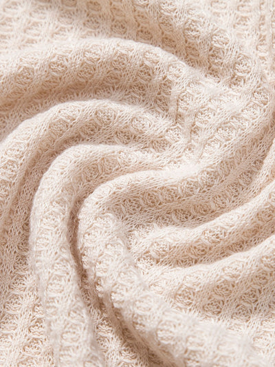Zeus® | Knitted Waffle Polo Shirt