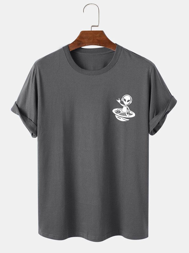 Aldegund® | Alien Print T-Shirt