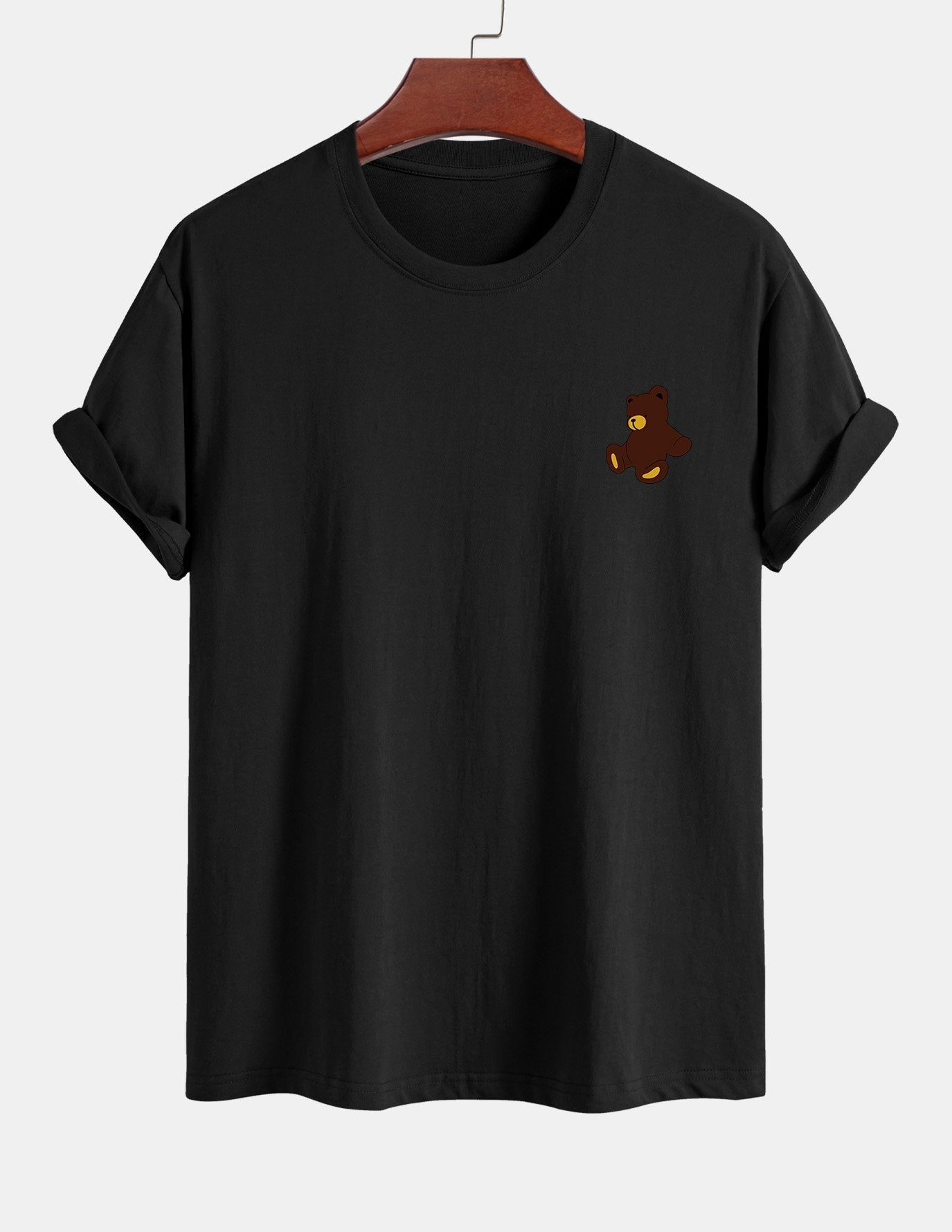 Yoab® | Teddy Bear Print Cotton T-Shirt