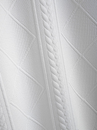 Xavier | Geometric Jacquard Polo