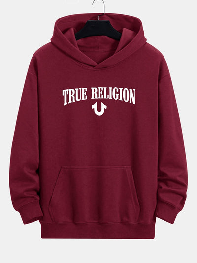 Justice | True Religion Print Relax Fit Hoodie