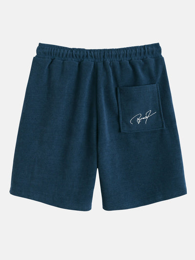 Aarón® | Drawstring Corduroy Shorts