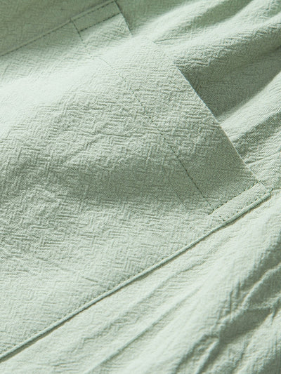 Glen® | Textured Cotton 5" Shorts